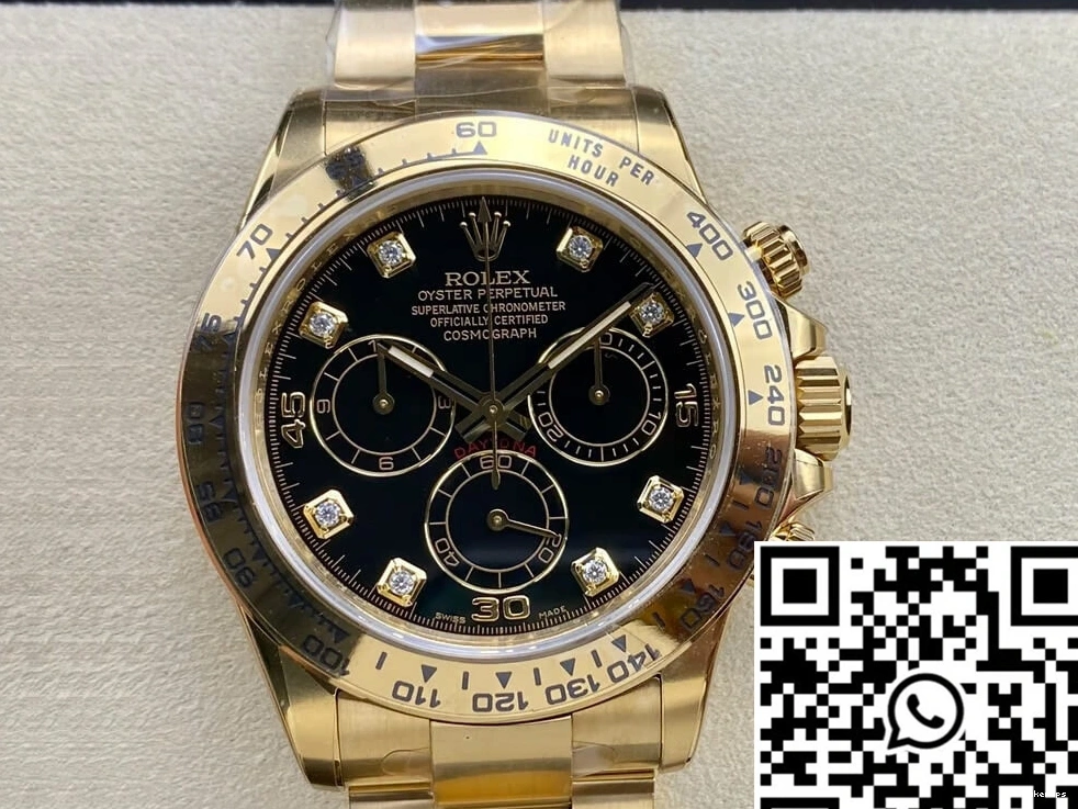 M116508-0008 Rolex Dial Daytona Diamond-set Cosmograph Clean Factory 0320